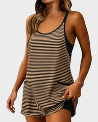 2-in-1 Lounge Romper Dress