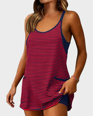 2-in-1 Lounge Romper Dress