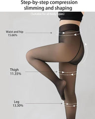 Translucent Fleece Lined Tights
