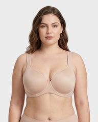 Plus Size Full Coverage Soft Unlined Minimizer Bra