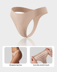 5-Pack Invisible Seamless Thongs