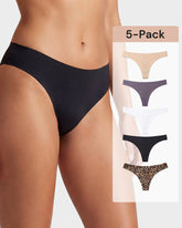 5-Pack Seamless High-Waist Shaping Panties