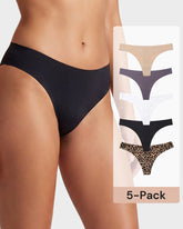 5-Pack Seamless High-Waist Shaping Panties