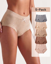 5-Pack Stay Fresh All Day Cotton Briefs