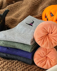 5-Pair Women's Halloween Crew Socks – 5 Cute & Cozy Fall Designs