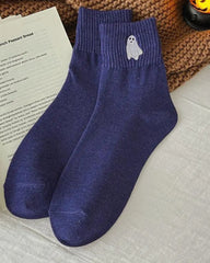 5-Pair Women's Halloween Crew Socks – 5 Cute & Cozy Fall Designs