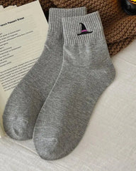 5-Pair Women's Halloween Crew Socks – 5 Cute & Cozy Fall Designs