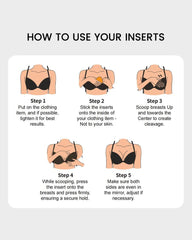 2-Pair Instant Boost Breast Lift Sticky Insert Pads