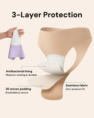5-PACK Seamless Camel Toe Cover Thongs