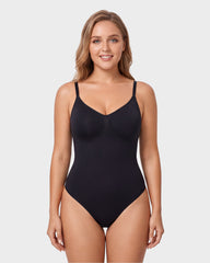 Covered Bust Seamless Sculpting Bodysuit