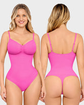 Covered Bust Seamless Sculpting Bodysuit