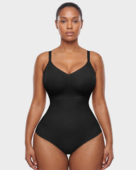 Deep V Butt Lift Camisole Bodysuit Shapewear