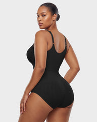 Deep V Butt Lift Camisole Bodysuit Shapewear