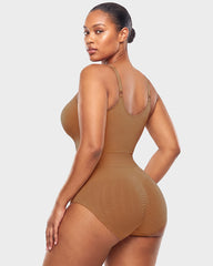 Deep V Butt Lift Camisole Bodysuit Shapewear