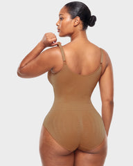 Deep V Butt Lift Camisole Bodysuit Shapewear