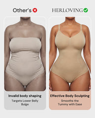 Deep V Butt Lift Camisole Bodysuit Shapewear