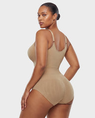 Deep V Butt Lift Camisole Bodysuit Shapewear