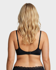 Deep V Lace Push-Up Bra
