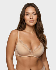 Deep V Lace Push-Up Bra