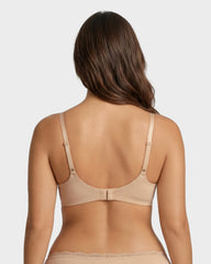 Deep V Lace Push-Up Bra