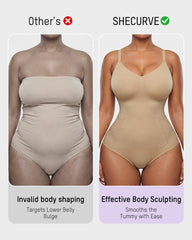 Deep V Camisole Bodysuit Shapewear