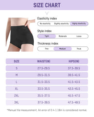 6-Pack Cross Compression High Waist Tummy Control Panties