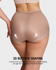 6-Pack Cross Compression High Waist Tummy Control Panties
