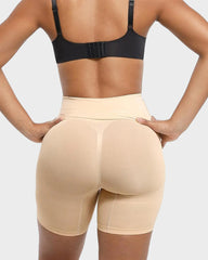 High-Waisted Tummy Control Shaping Shorts
