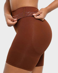 High-Waisted Tummy Control Shaping Shorts