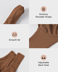 Invisible Wired Unlined Balconette Bra