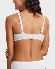 Invisible Wired Unlined Balconette Bra