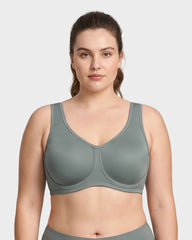 Max Control High-Impact Sports Bra with Exterior Underwire