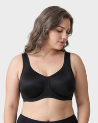 Max Control High-Impact Sports Bra with Exterior Underwire