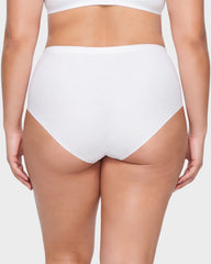 5-Pack No Show High-Waist Briefs for Everyday Seamless Comfort