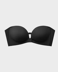 No-Slip Front Closure Strapless Push-Up Bra