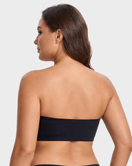 No-Slip Front Closure Strapless Push-Up Bra