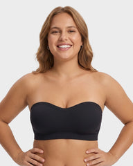 Non-Slip Bandeau Seamless Wireless Strapless Bra