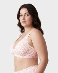 Seamless Deep V Push-Up Wireless Bra
