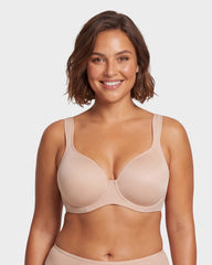 Smoothing Minimizer Bra for Full Coverage Support