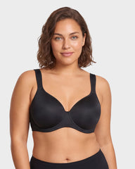 Smoothing Minimizer Bra for Full Coverage Support