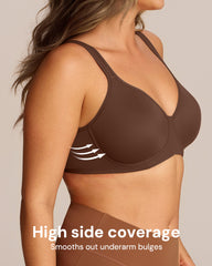 Smoothing Minimizer Bra for Full Coverage Support