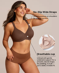 Smoothing Minimizer Bra for Full Coverage Support