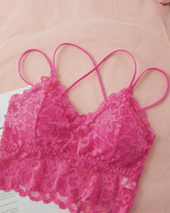 4-Pack Romantic Lace Bralette & Panty Bundle