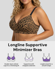 Seamless Lift Minimizer Bra
