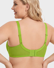 Breathable Mesh Demi Bra for Everyday Comfort