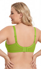 Seamless Mesh Unlined Underwire Bra
