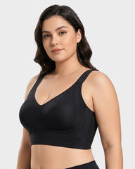 Seamless Wireless Bra for Natural Comfort