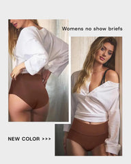 6-Pack Seamless High-Waist No-Show Comfort Panties
