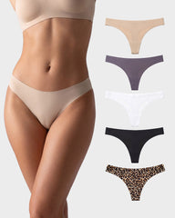 5-Pack Seamless High-Waist Shaping Panties
