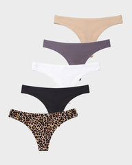 5-Pack Seamless High-Waist Shaping Panties